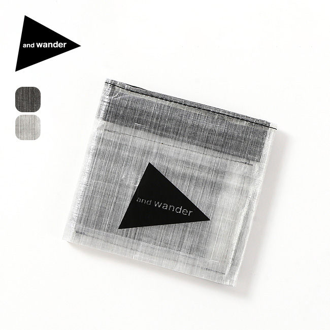 新品 未開封 アンドワンダー ULワレット ダイニーマ チャコール 新品 未開封 アンドワンダー ULワレット ダイニーマ チャコール