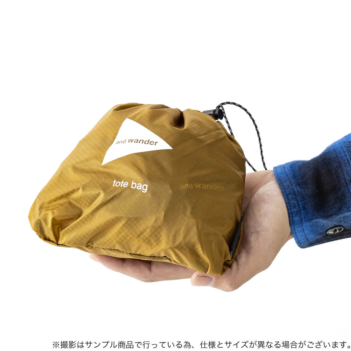 and wander アンドワンダー シルトートバッグ 5745975212 バッグ