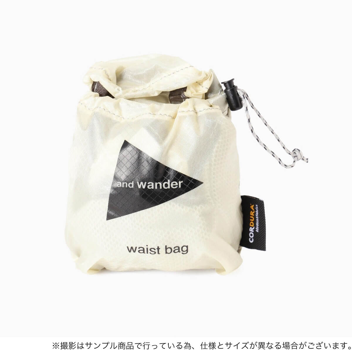 and wander ボディバッグ モスグリーン and wander アンドワンダー シルウェストバッグ 5745975214
