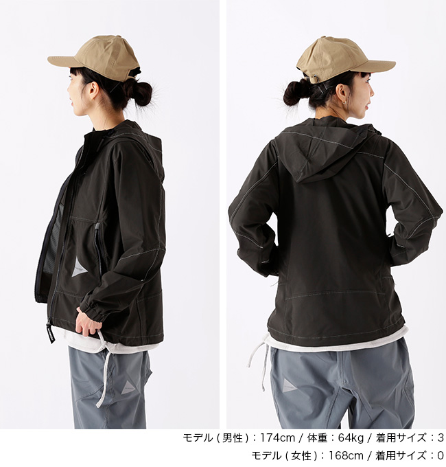 and wander アンドワンダー ショーラー3XDRYストレッチ