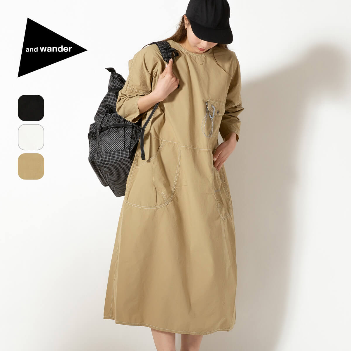 新品　BRIEFING WS HOODED ONE PIECE ベージュL 新品 BRIEFING WS HOODED ONE PIECE ベージュL