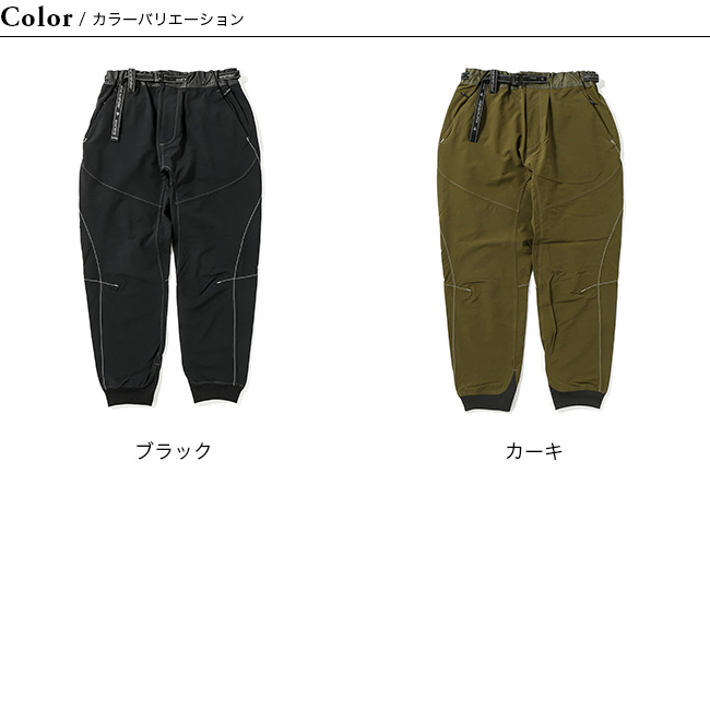 人気特売and wander ショーラー3XDRYストレッチサルエルパンツ ユニセックス パンツ