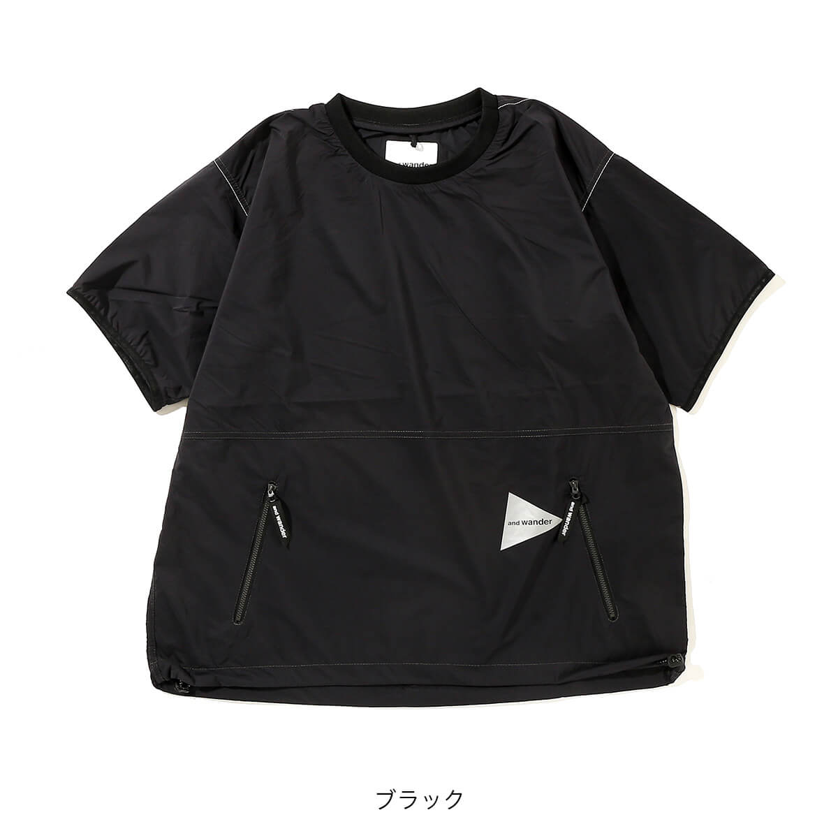 and wander（アンドワンダー） パーテックスウィンドT ユニセックス 