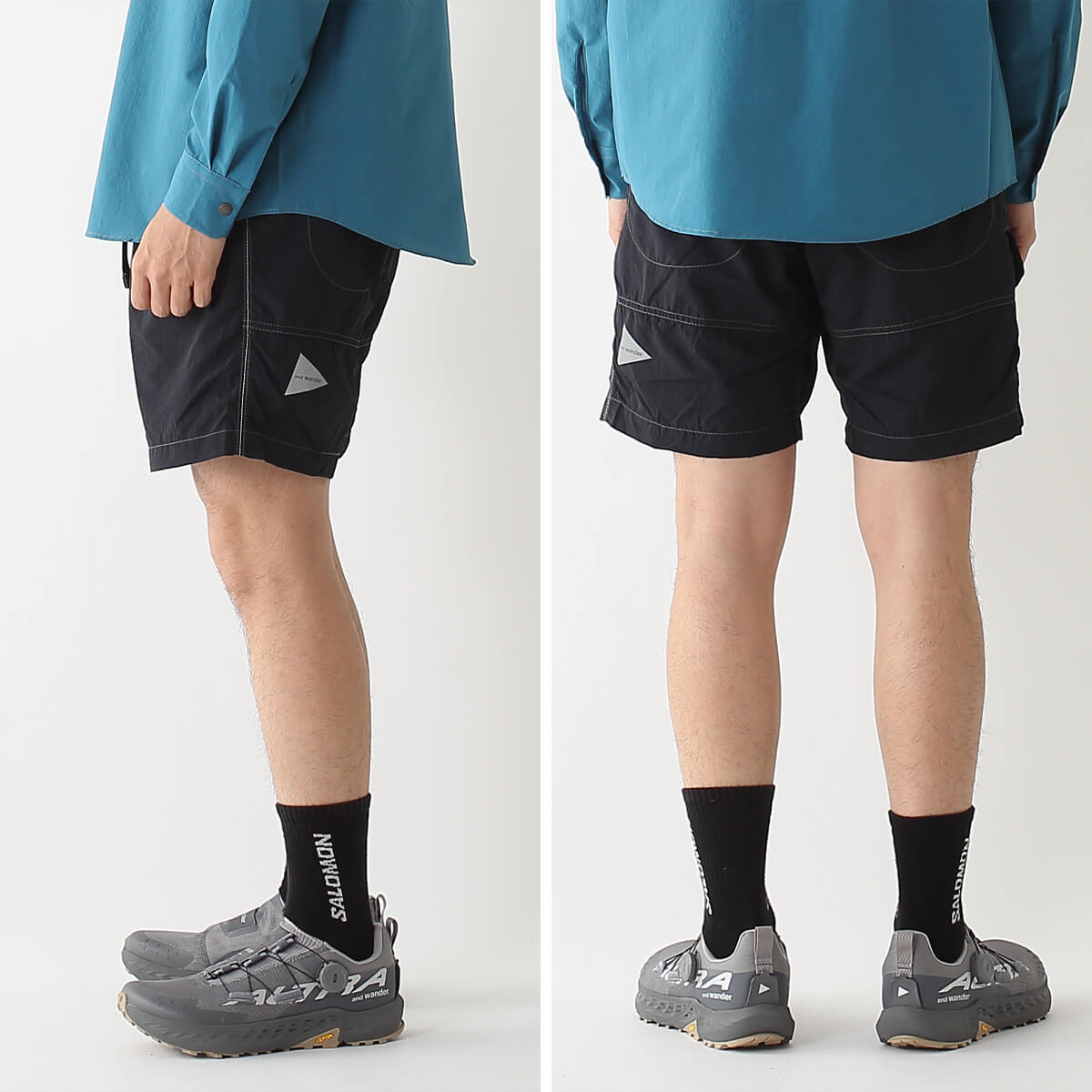 and wander アンドワンダー ショットパンツ＋帽子　２点セット　日本製 m56061659262_1.jpg?1747984263