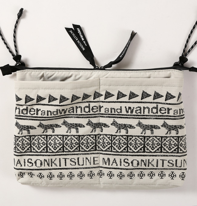 and wander MAISON KITSUNE×and メゾンキツネ×アンドワンダー