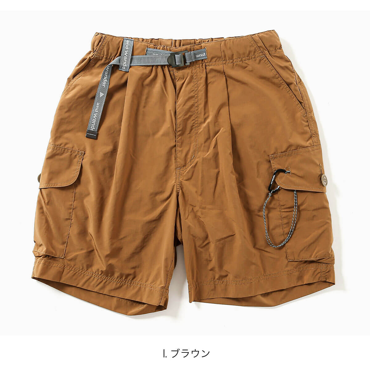 【ほぼ新品】00 Mサイズ and wander ショートパンツ multi pocket short pants (M) | and wander（アンドワンダー