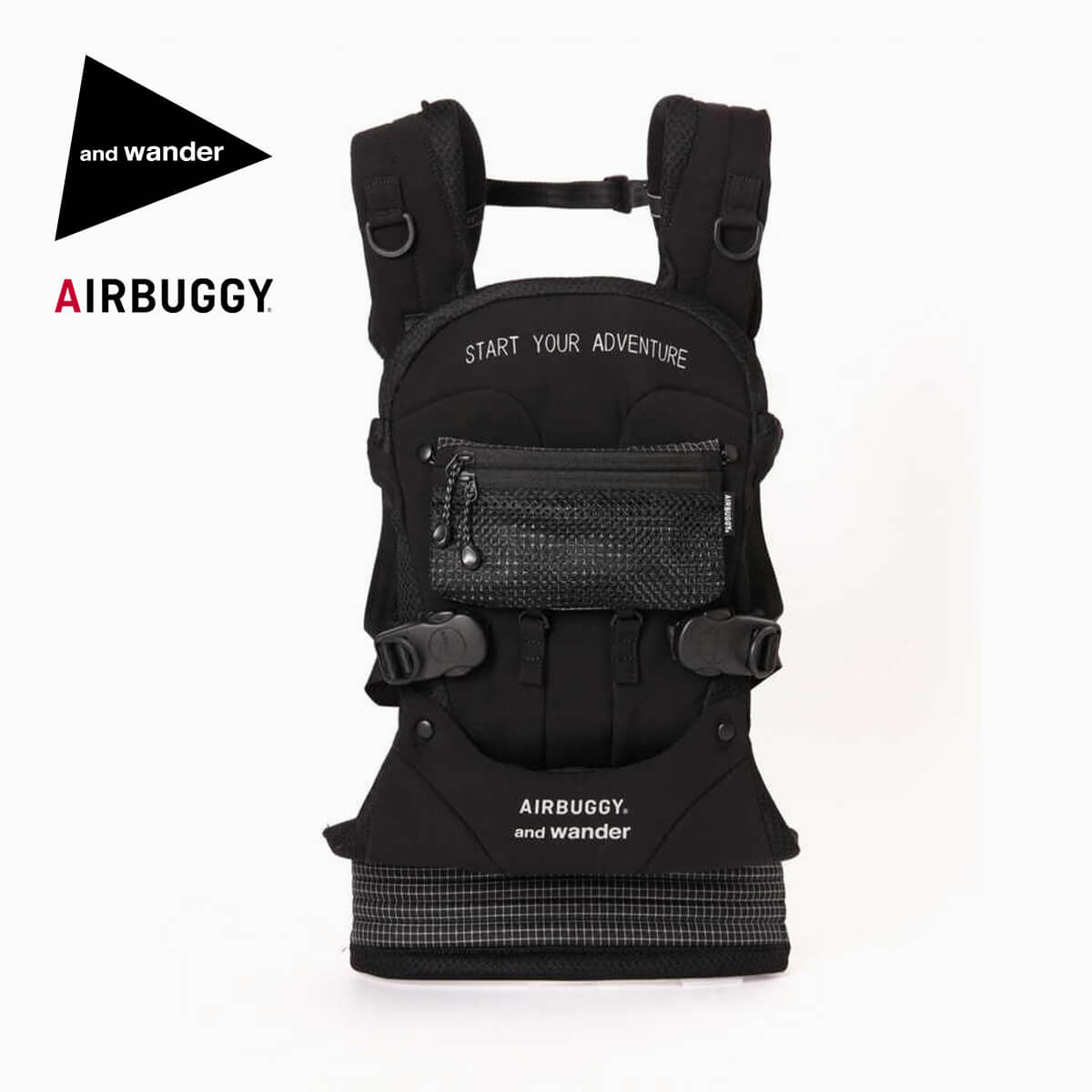 AIR BUGGY×and wander エアバギー×アンドワンダー ベビーキャリア