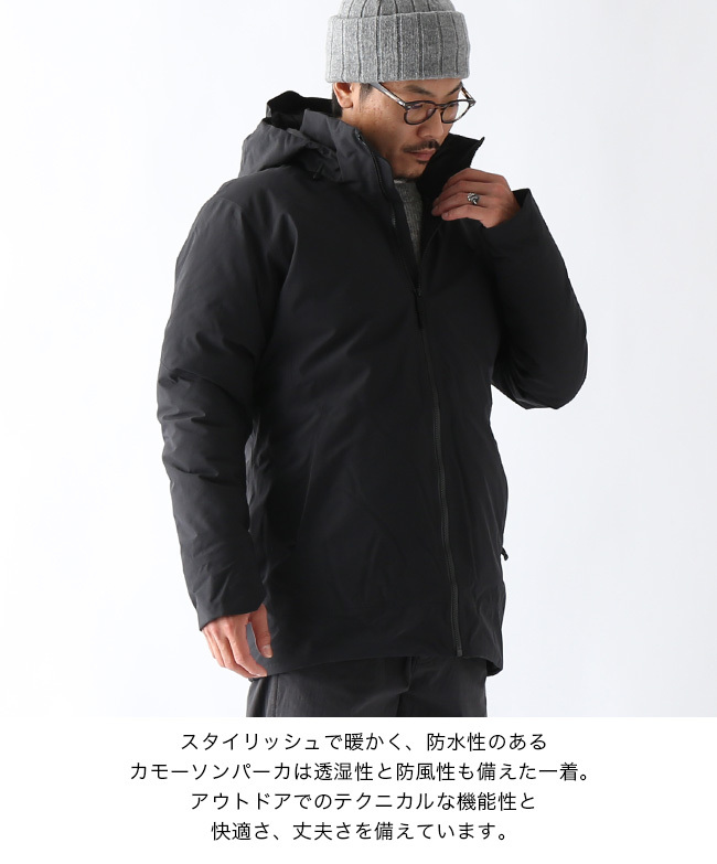 シュで ARC'TERYX / Camosun Parka Mens L07492000 Black 好日山荘