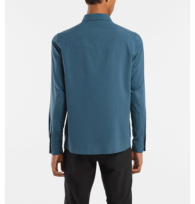 安全 ARC'TERYX アークテリクス スカイラインLSシャツメランジ メンズ