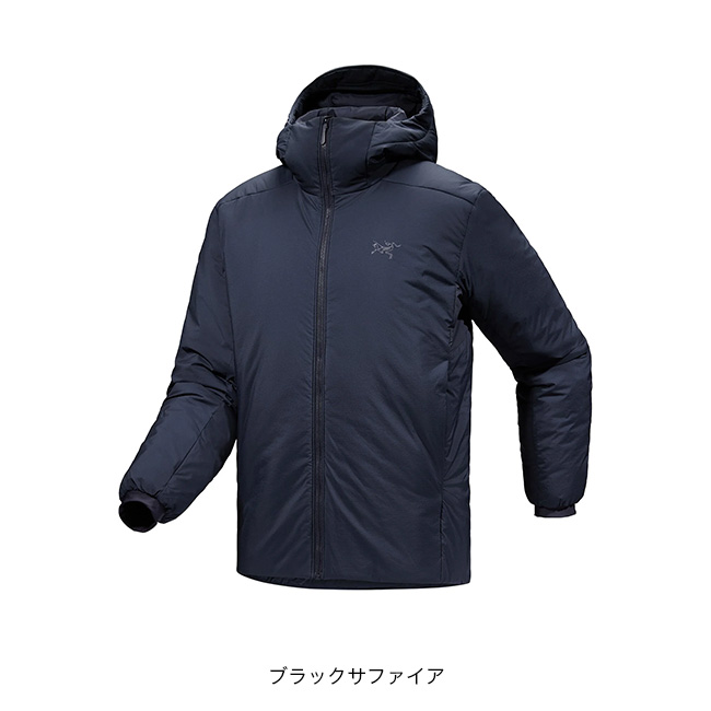 【新品】アークテリクス アトムヘビーウェイトフーディメンズ ブラック Sサイズ ARC'TERYX アークテリクス アトムヘビーウェイトフーディ メンズ