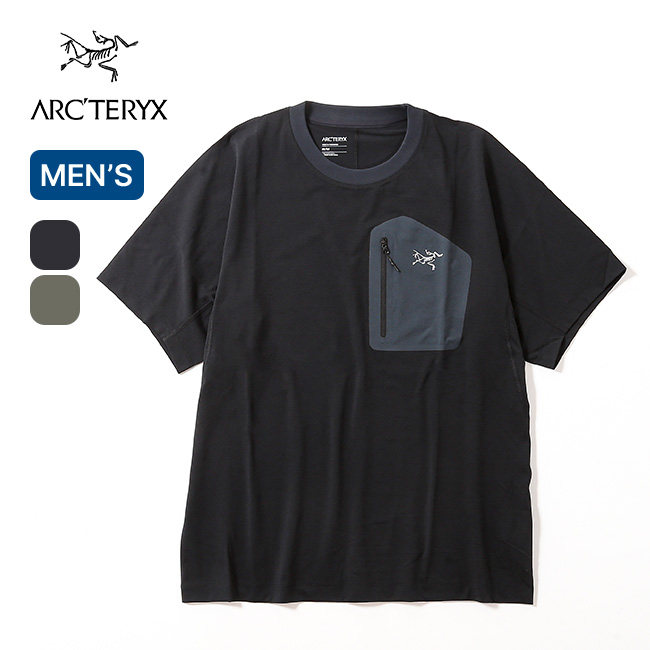 ARC'TERYX 半袖シャツ M ダークグレー アークテリクス ARC'TERYX ARCTERYX Tシャツ Cormac Crew SS