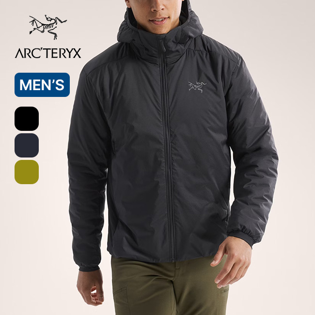 早期希望 2025最新 アークテリクス アトムジャケット M ブラック ARC'TERYX ARC TERYX アークテリクス アトムSVフーディ メンズ