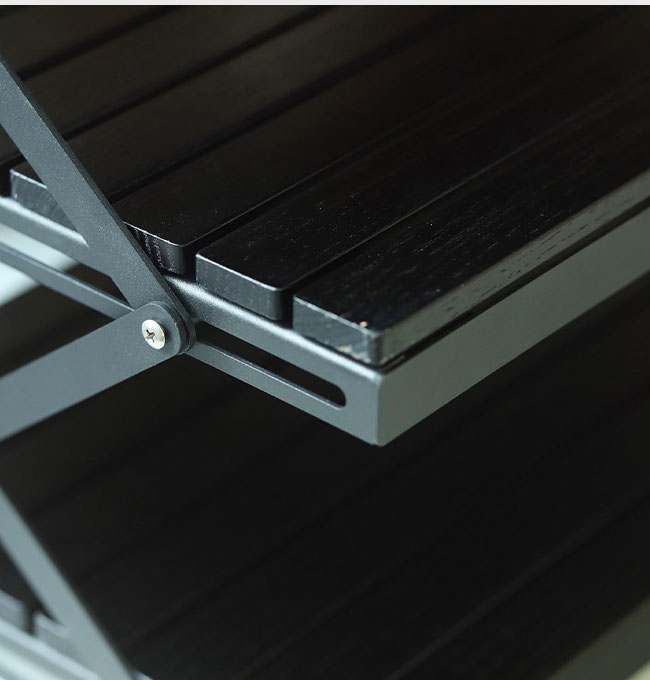 ANOBA（アノバ） ブラックエディション ウッドラック 2段