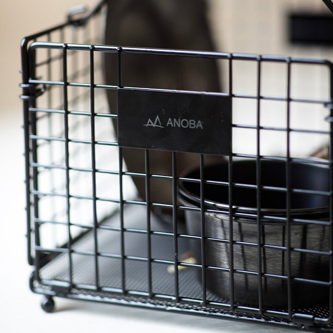 ANOBA（アノバ） フォールディングワイヤーバスケット S