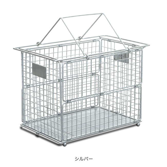 ANOBA（アノバ） フォールディングワイヤーバスケット M SUS Ver AN117