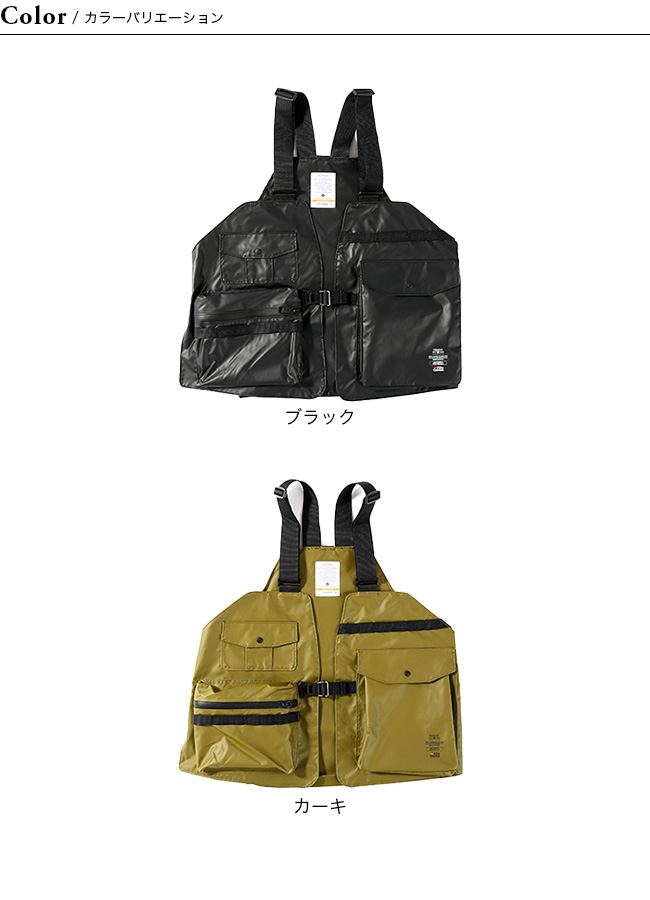 AS2OV アッソブ AbuGarcia 別注アブガルシア キャンプベストカーキ AS2OV AS2OV×AbuGarcia アッソブ×アブガルシア シュリンク