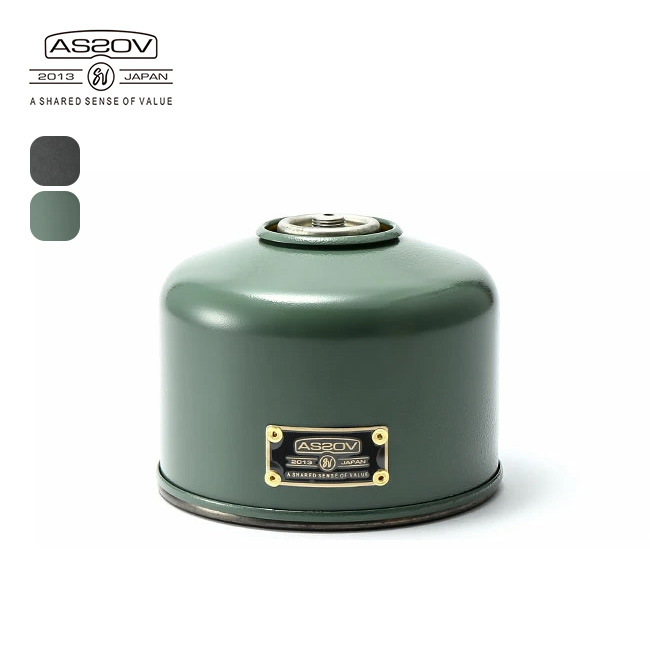 AS2OV アッソブ ガス缶カバーフォー250g[プレート] 302100 OD缶カバー スチール メタル 日本製