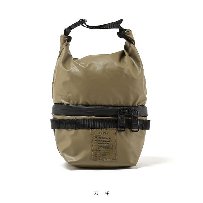 AS2OV（アッソブ） ナイロンポリカ2ルームポーチ 992403 NYLON
