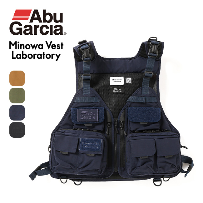 本当に信頼出来る商品 ABUxMINOWA Garcia Abu VEST アブガルシア×ミノワ LABORATORY Wear