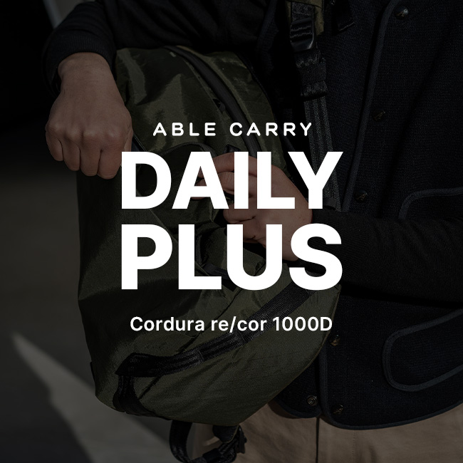 ABLE CARRY エイブルキャリー デイリープラス 21L コーデュラre 
