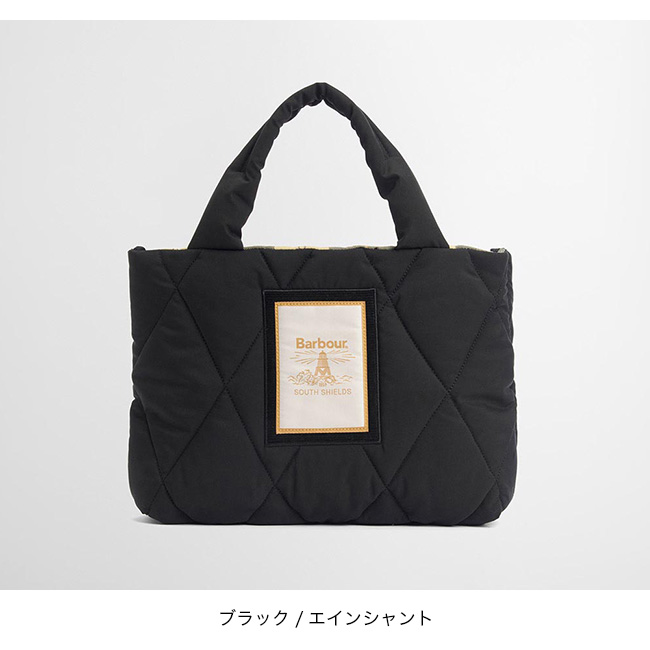Barbour（バブアー） マライアミニキルテッドトートバッグ LBA0435