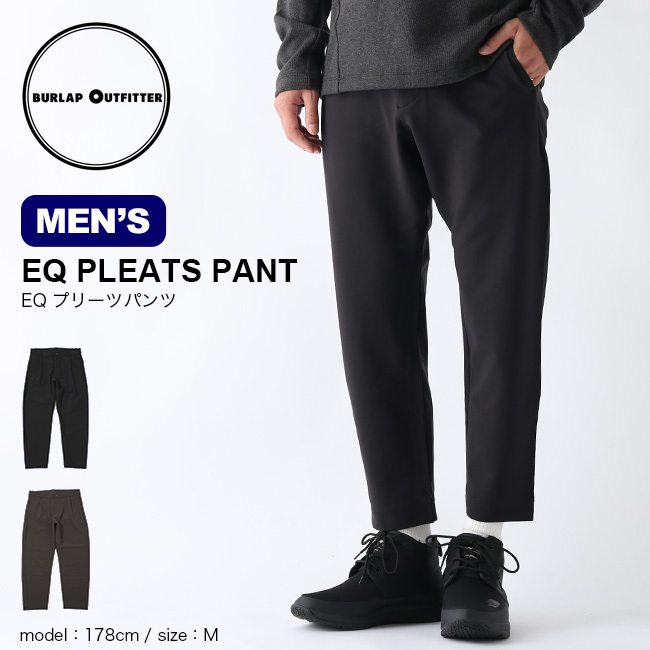 BURLAP OUTFITTER | EQ PLEATS PANT - 通販 - gofukuyasan.com