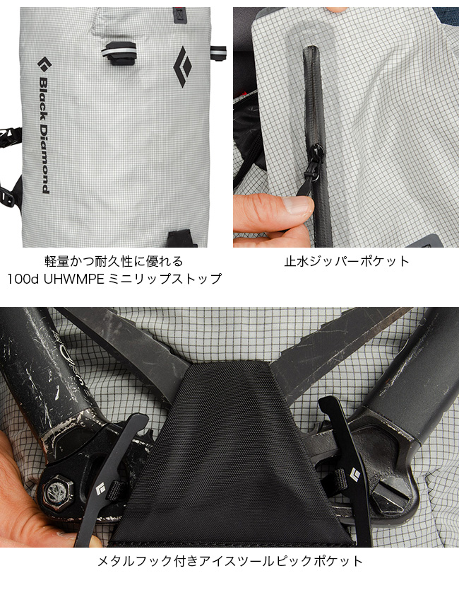 ブラックダイヤモンド Black Diamond ブリッツ20 BD54083 バック