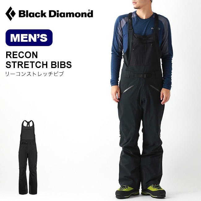 Black Diamond ブラックダイヤモンド メンズ リーコンストレッチビブ