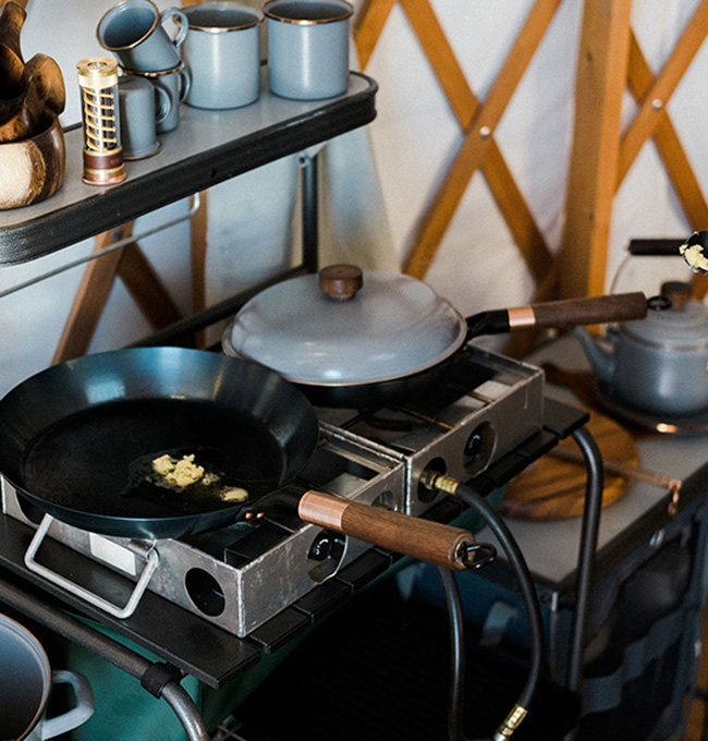 BAREBONES（ベアボーンズ） スチールスキレット 12インチ