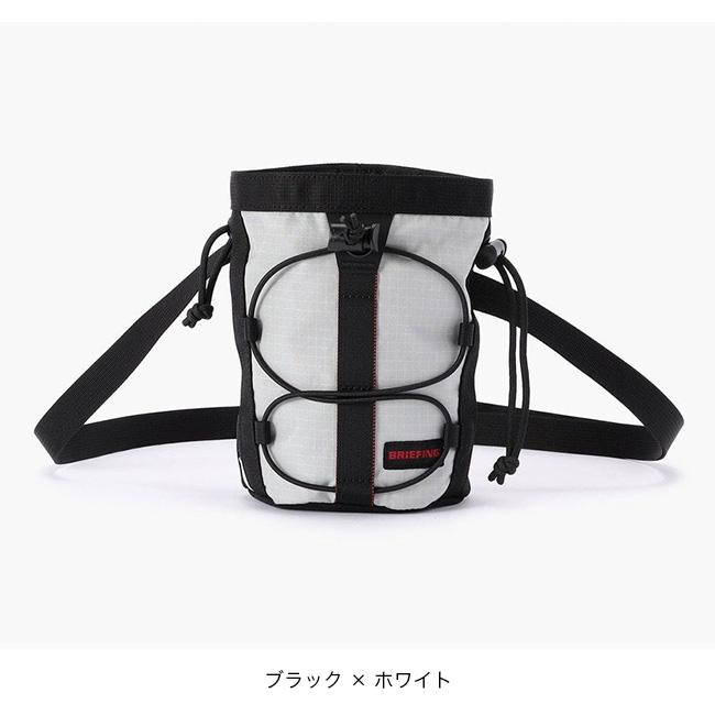 BRIEFING スタンドバッグ ブラック/ホワイト BRIEFING（ブリーフィング） ユーティリティチョークバッグ BRA261L43