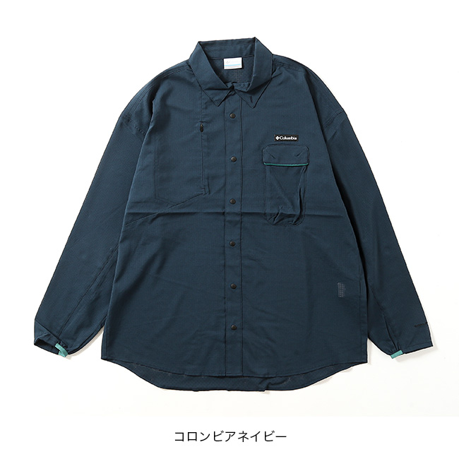 Columbia コロンビア 長袖シャツ メンズ L Columbia コロンビア シャツ Light Canyon L/S SHIRT ライト