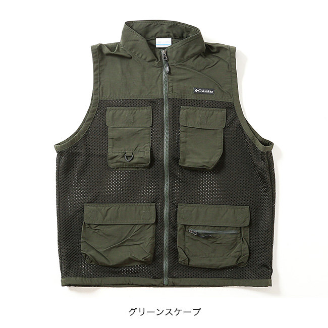 割引価格 Columbia コロンビア シュガーブルックベスト メンズ PM0831 ウェア