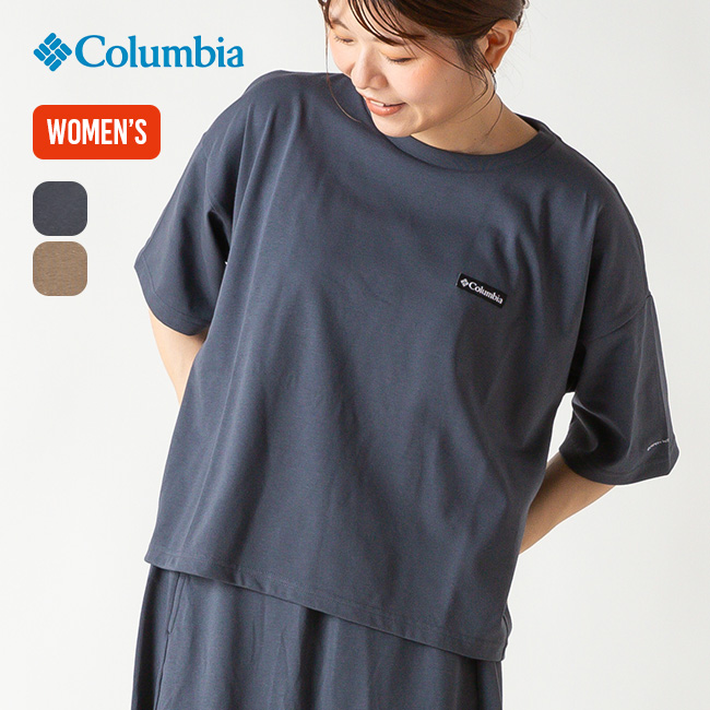 Columbia/ ウィメンズマーサーストリートショートスリーブクロップドTシャツ /コロンビア Columbia コロンビア マーサーストリートショートスリーブ
