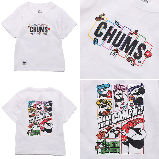 CHUMS セール チャムス ワットトゥドゥインキャンピングTシャツ