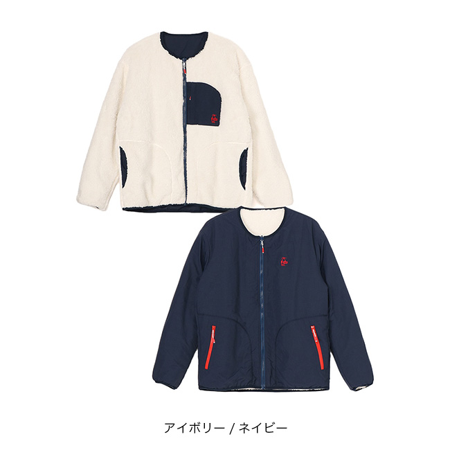 チャムス(CHUMS)エルモ フリース リバーシブル ブルゾン CH04-1421-B095(Men’s) CHUMS（チャムス） エルモフリースリバーシブルブルゾン ユニセックス