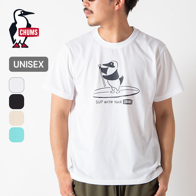 【在庫限り】 チャムス CHUMS ブービーサップドライTシャツ CH01 ユニセックス ぬいぐるみ