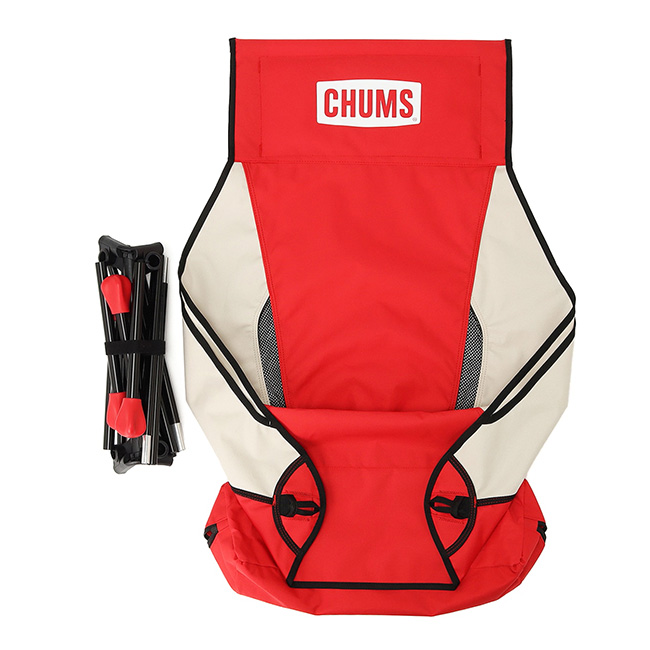 限定セール　CHUMS 折りたたみ　アウトドアチェア 2脚 CHUMS チャムス パッカブルチェアロー CH62-2120 イス