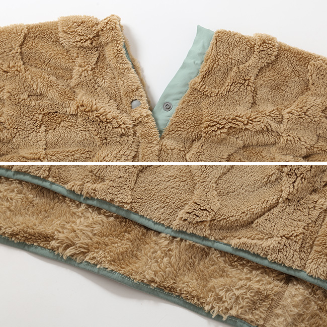 CHUMS（チャムス） ブービーエルモパッカブルブランケットポンチョ