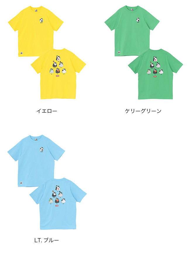 CHUMS（チャムス） ブービーオニギリフレンズTシャツ Booby Onigiri