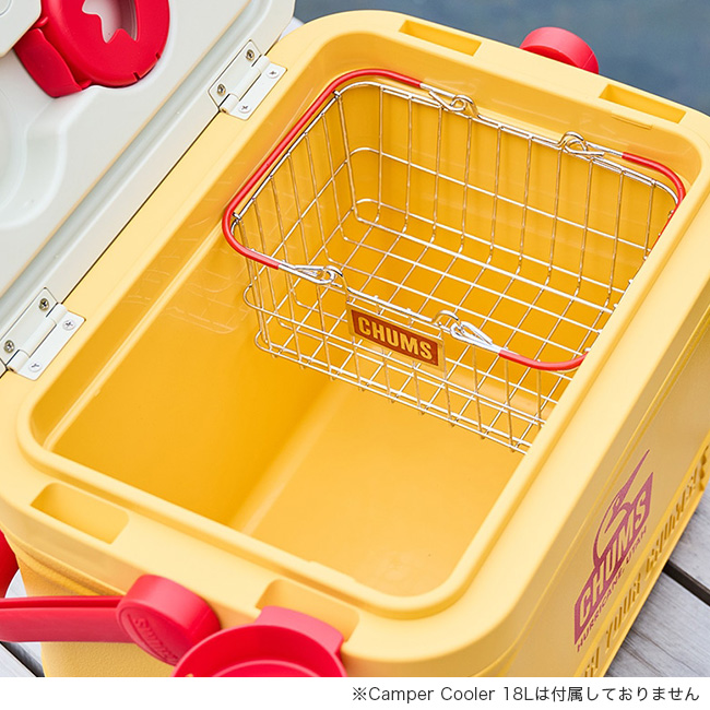 新品　CHUMS Steel Basket チャムス バスケット　収納　×2点 CHUMS（チャムス） ミニスチールバスケット CH62-2258-0000 Mini Steel