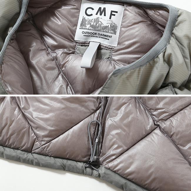 COMFY（コンフィ）　ダウンベスト　M COMFY OUTDOOR GARMENT ダウンベスト ベスト CMF / シーエムエフ