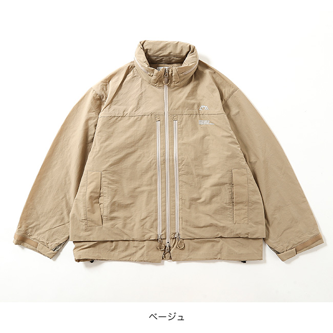 CMF ストライプジャケット カバードジャツ COMFY OUTDOOR GARMENT CMF コムフィアウトドアガーメント