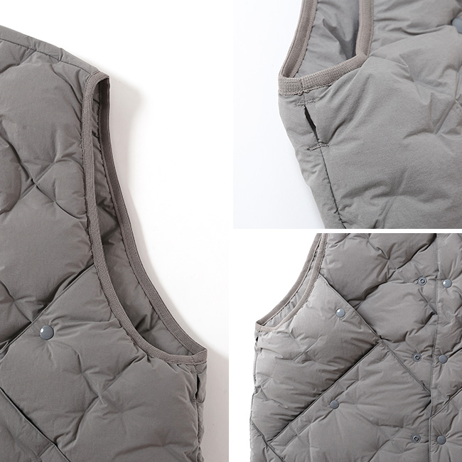CMF OUTDOOR GARMENT コムフィアウトドアガーメント CMFウーブンダウンベスト CMF2502-V01C COMFY OUTDOOR GARMENT CMF OUTDOOR GARMENT コムフィアウトドア