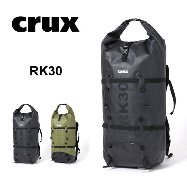 モニター CRUX クラックス RK30 バックパック ロールトップ 防水 耐