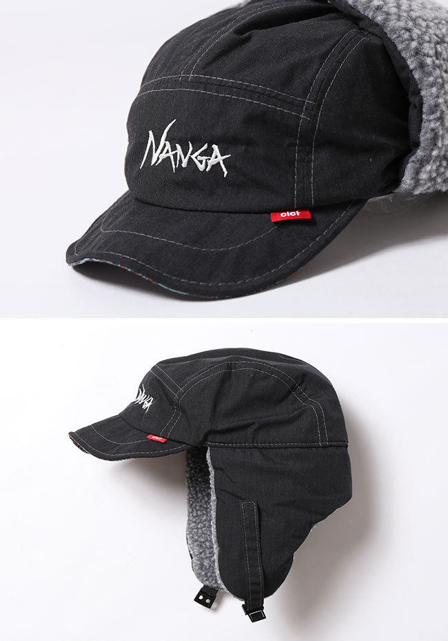 NANGA×Clef ナンガ×クレ 焚き火ボアキャップ OutdoorStyle サンデー