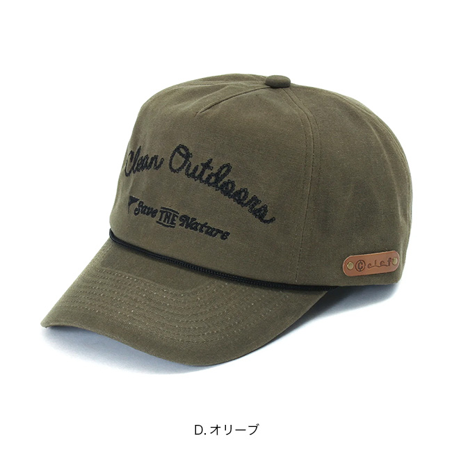 cle Clef クレ ディープワックストラッカーキャップ ユニセックス