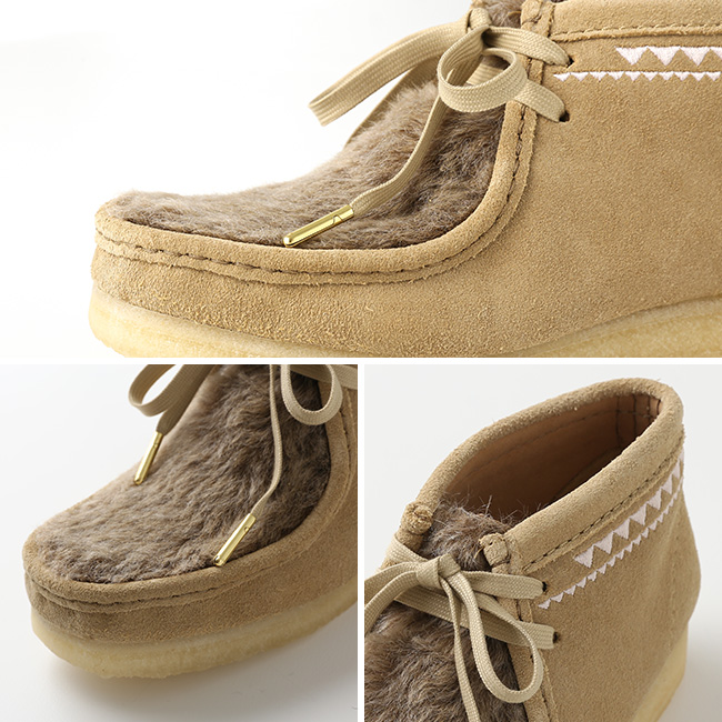 【新品未使用】Clarks ワラビーブーツ マルチ 〈定価29,700円〉 Clarks Originals ブーツ 「Clarks/クラークス」Wallabee 2.0