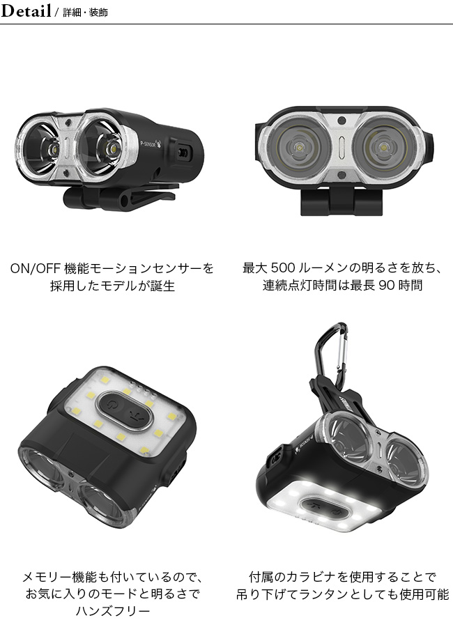 CLAYMORE（クレイモア） キャップオン120H CLP-135 LEDライト キャップ