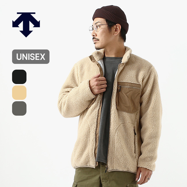 DESCENTE GOLF デサントゴルフ　ジップボアフリースジャケット デサントゴルフ DESCENTE ゴルフ 【直営店限定】フルジップ
