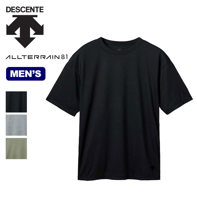 DESCENTE ALLTERRAIN81 デサントオルテライン81 ウールH/Sシャツ 